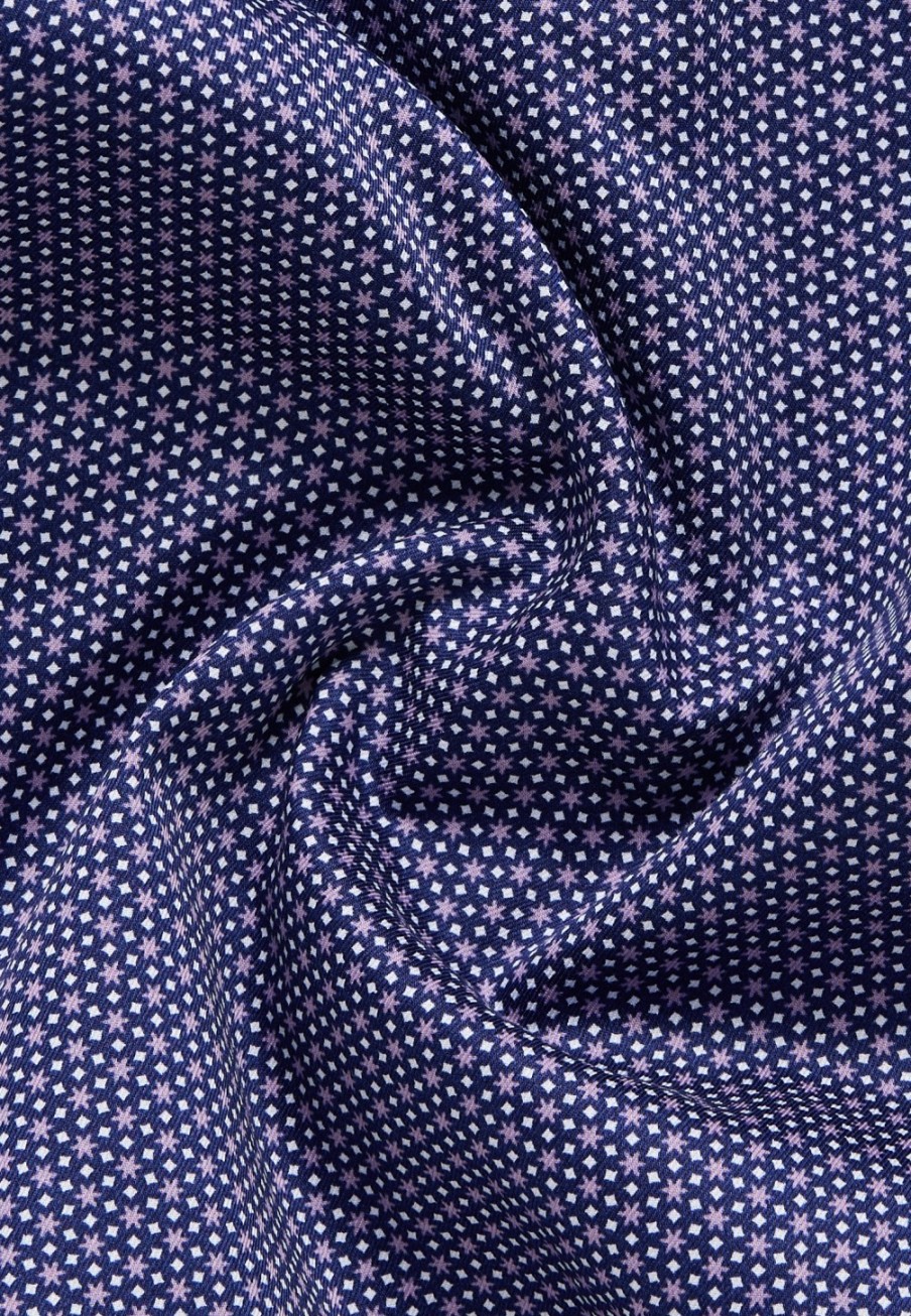 Herren ETERNA | Krawatte In Strukturiert Blau • Trendywatchesale